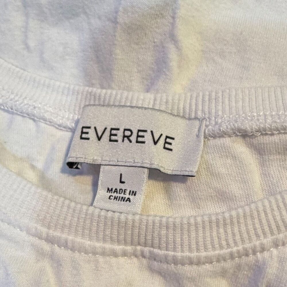 EVEREVE Women’s White “Follow the Sun” Graphic Tank Top Size Large - Picture 4 of 6